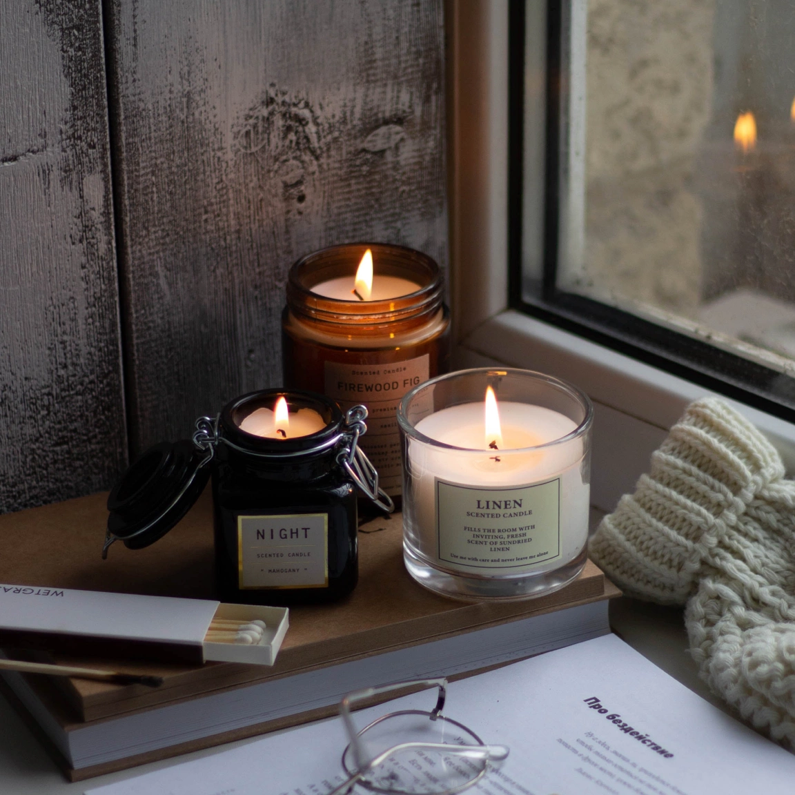 Schöne Kerzen sind ein tolles Geschenk und sorgen für Gemütlichkeit und Entspannung.